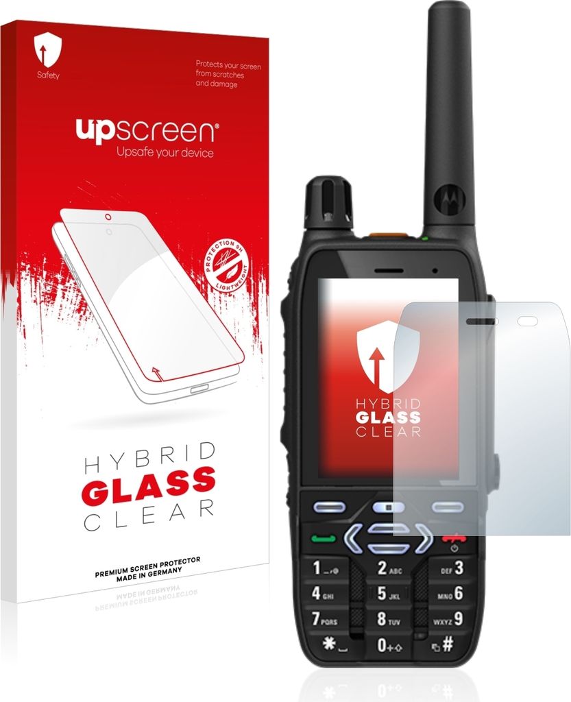 upscreen Schutzglas für Motorola MXP600 Schutzfolie Panzer Folie Glas Display Schutz klar
