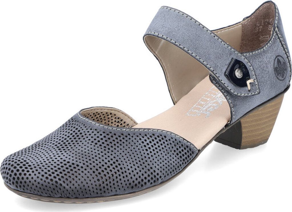 Rieker Komfort Pumps Damen 31353133353630 Blau 40 EU Produktbild 20