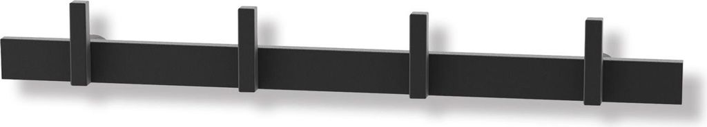 ZACK CADORE Edelstahl Garderobenleiste 40 cm Garderobe Produktbild 