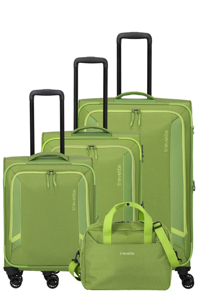 Voyagez sans Stress avec le Lot de Valises Travelite CORSIICA 4w 5pcs