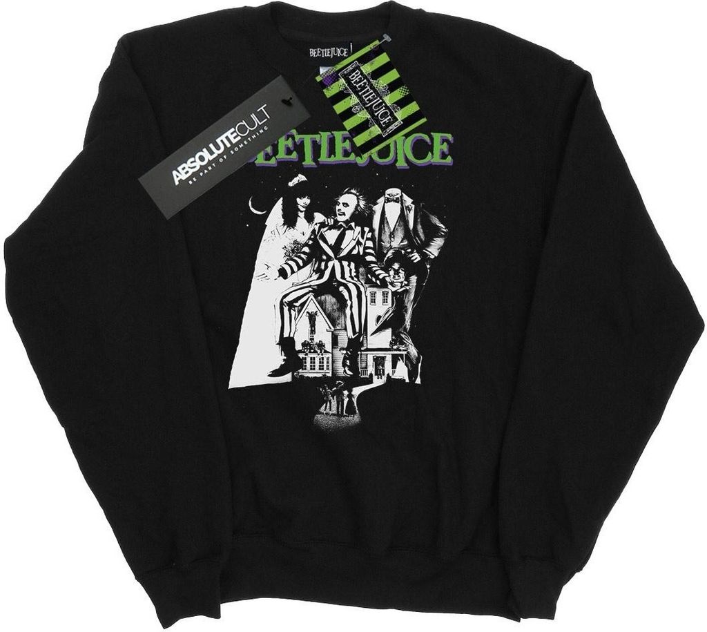 Beetlejuice - Sweatshirt für Herren BI13751 (M) (Schwarz)