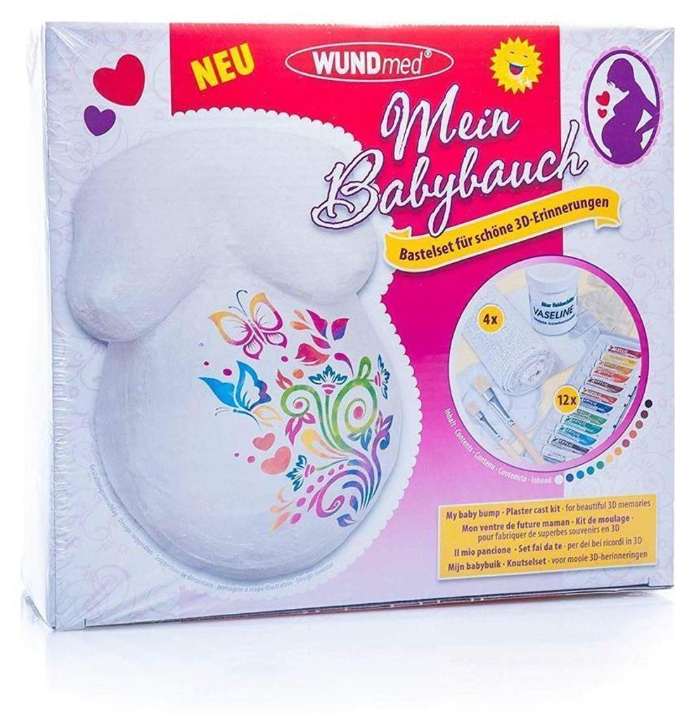 3D sada na odliatok bruška tehotnej ženy, 21 dielov | Obrázok produktu 
