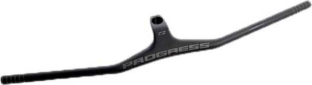 Progress Pg-235 Mtb Carbon -17o Integrierter Lenker Schwarz,Grau 100 mm / 800 mm Schwarz,Grau 100 mm
