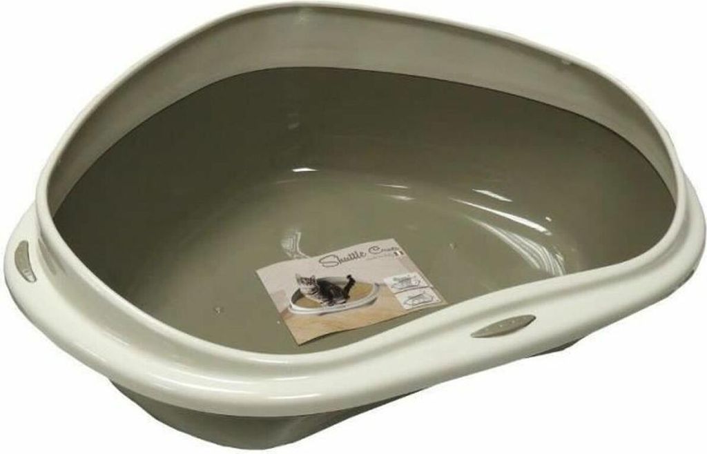 Katzentoilette Aimé Beige Taupe Kunststoff
