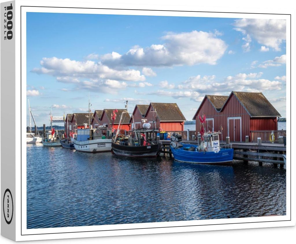 raxxa Premium-Puzzle "Alter Fischreihafen Boltenhagen 4", 1000 Teile