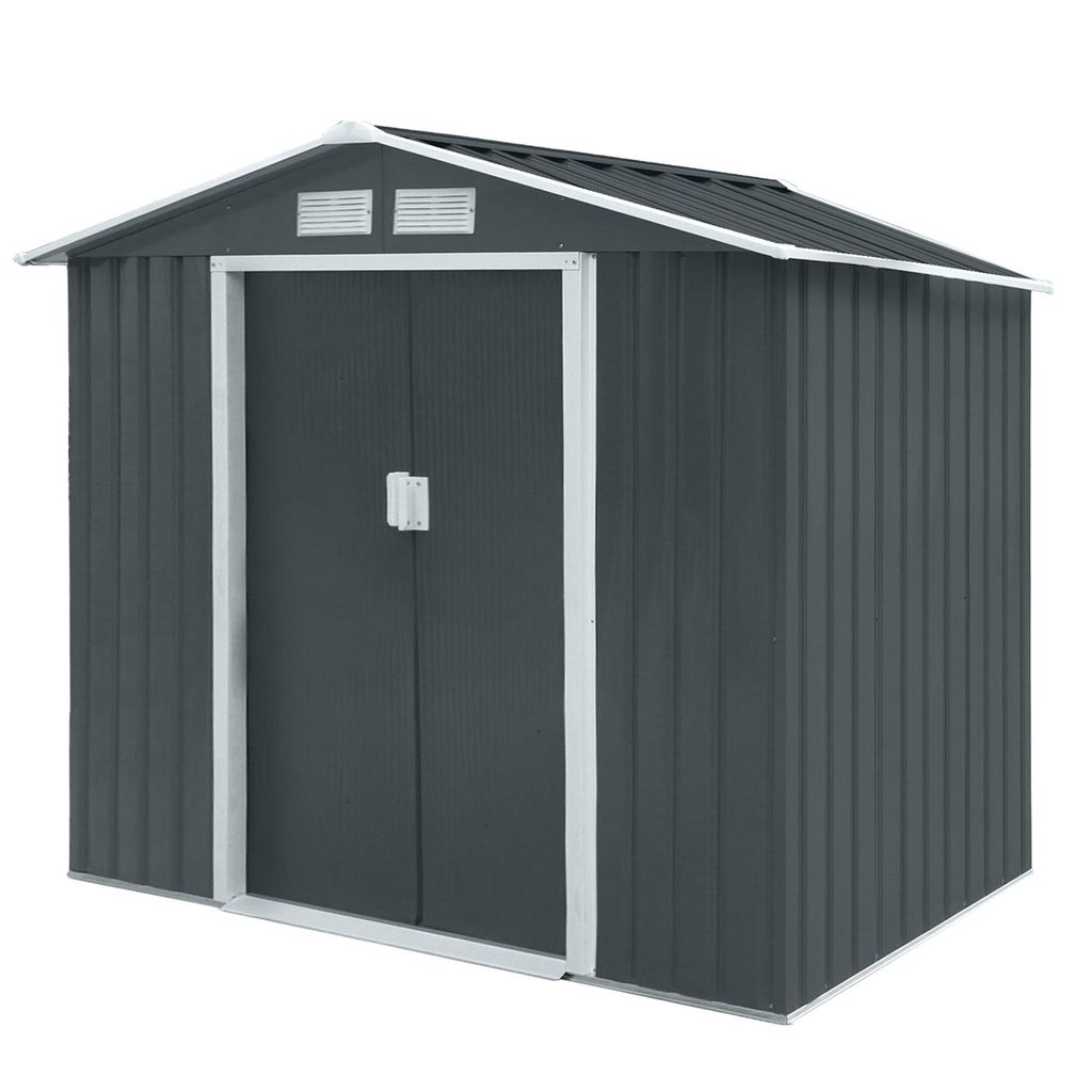 HATTORO S100 Metall Gerätehaus XL Geräteschuppen Garten Produktbild 