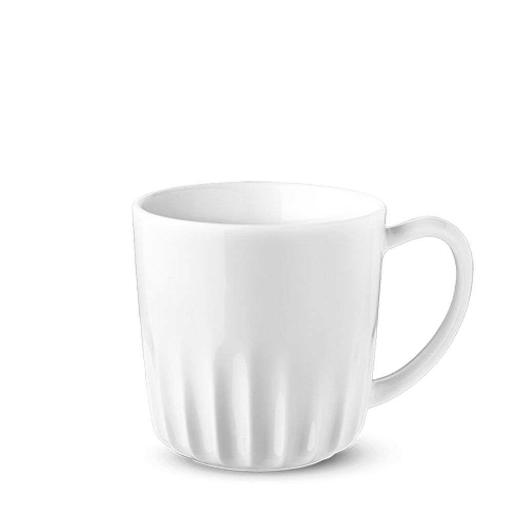 Mug, blanc, Ribby, 500 ml, porcelaine tchèque, G. Benedikt Image du produit 