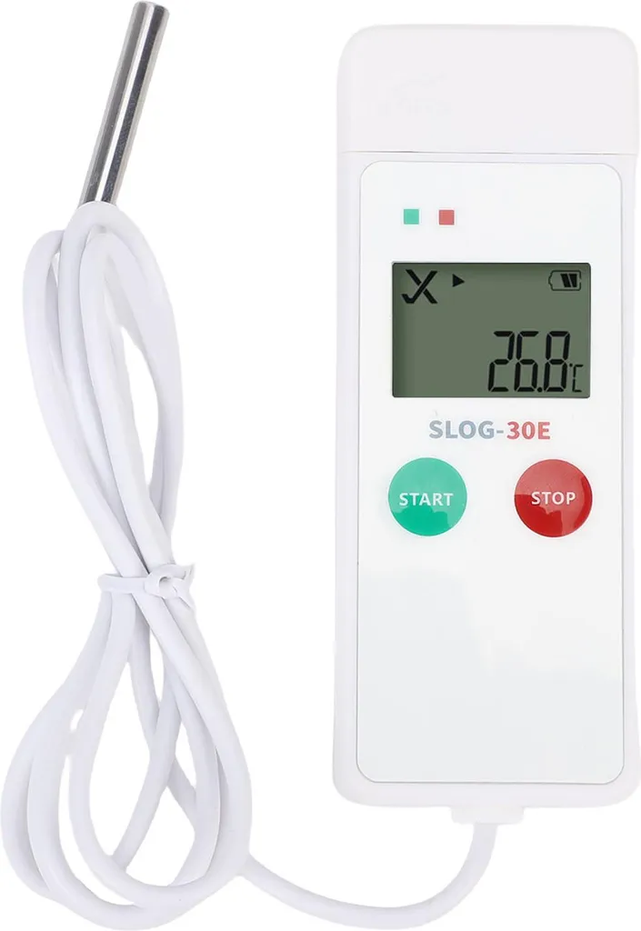 Enregistreur de température USB : évitez les pertes avec sonde et LCD PDF