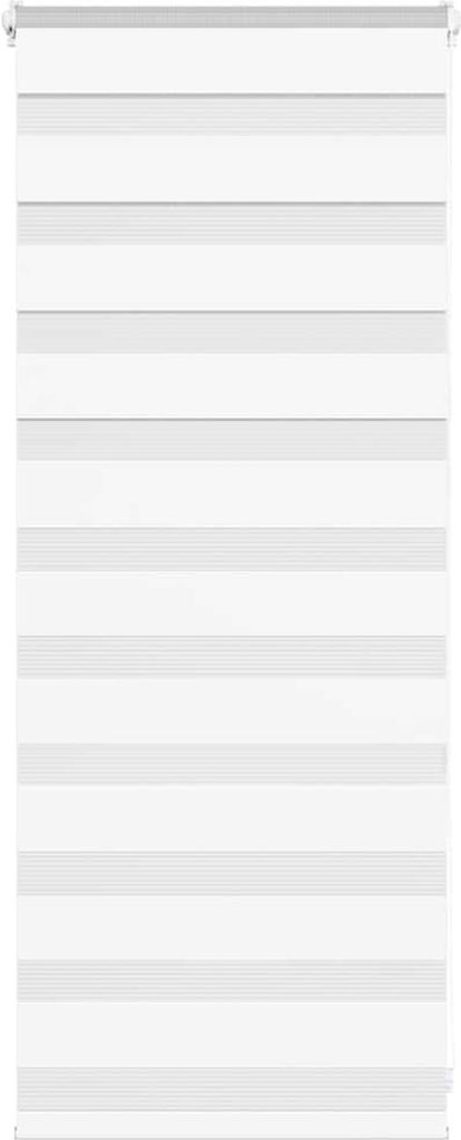 "2026 Promotion" Doppelrollo - Außenrollo - Weiß 65x100 cm Stoffbreite 60,9 cm Polyester - Rollos CC24470