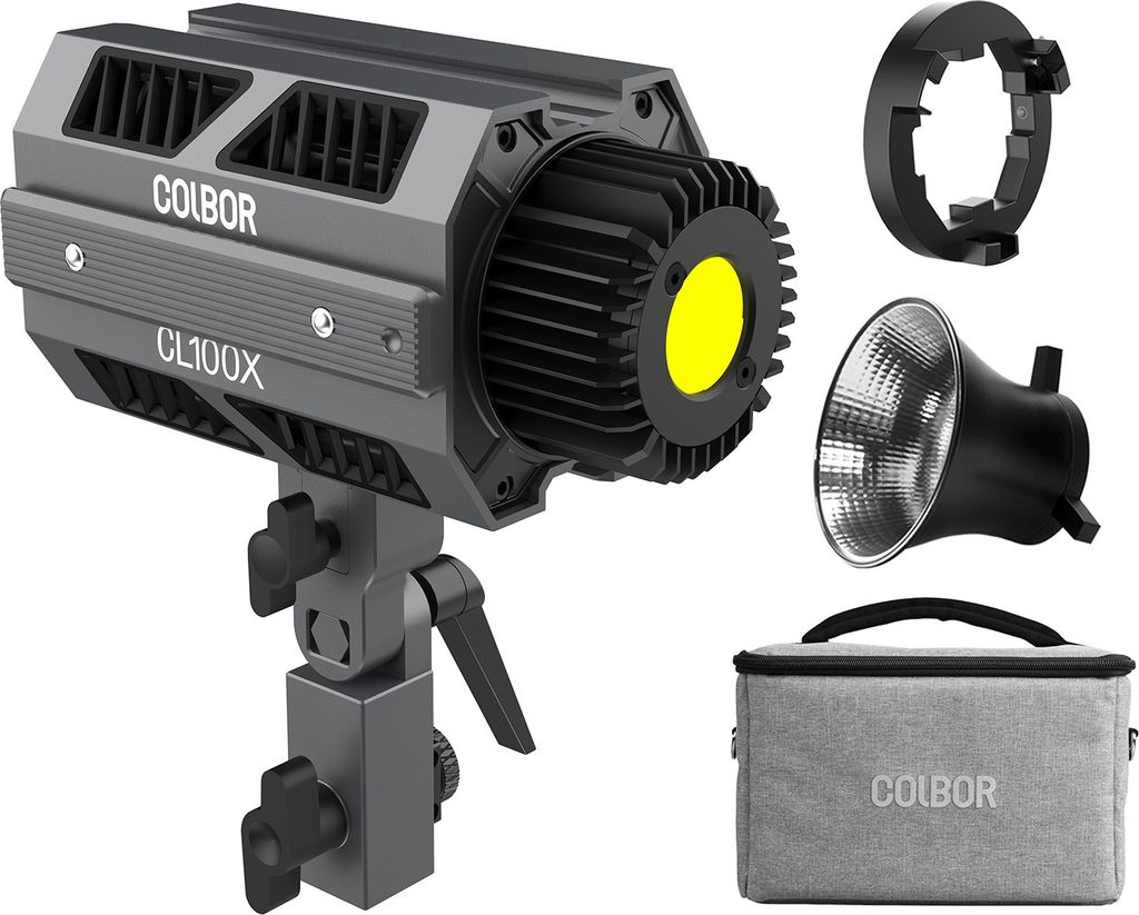 COLBOR CL100X Studyjne światło fotograficzne COB, 110 W, Zdjęcie produktu 