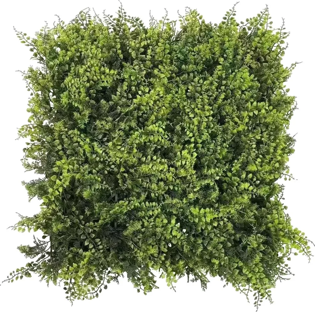 Haie artificielle et mur végétal synthétique - Décoration jardin 1m²