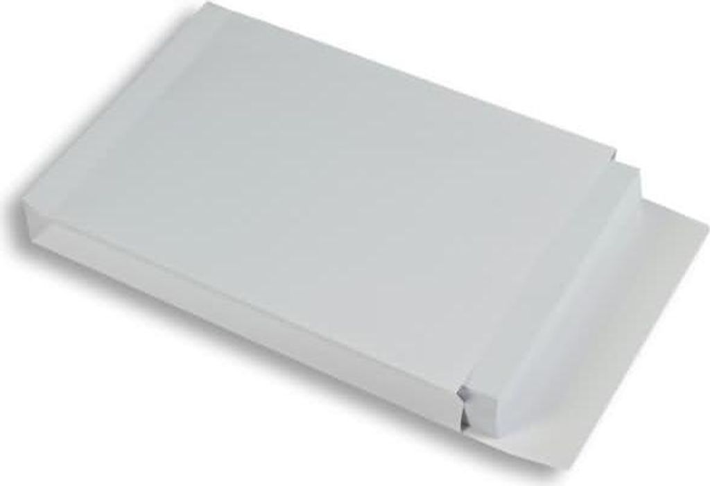 Faltentaschen 250x353x40mm E4 140g/qm haftklebend VE=250 Produktbild 