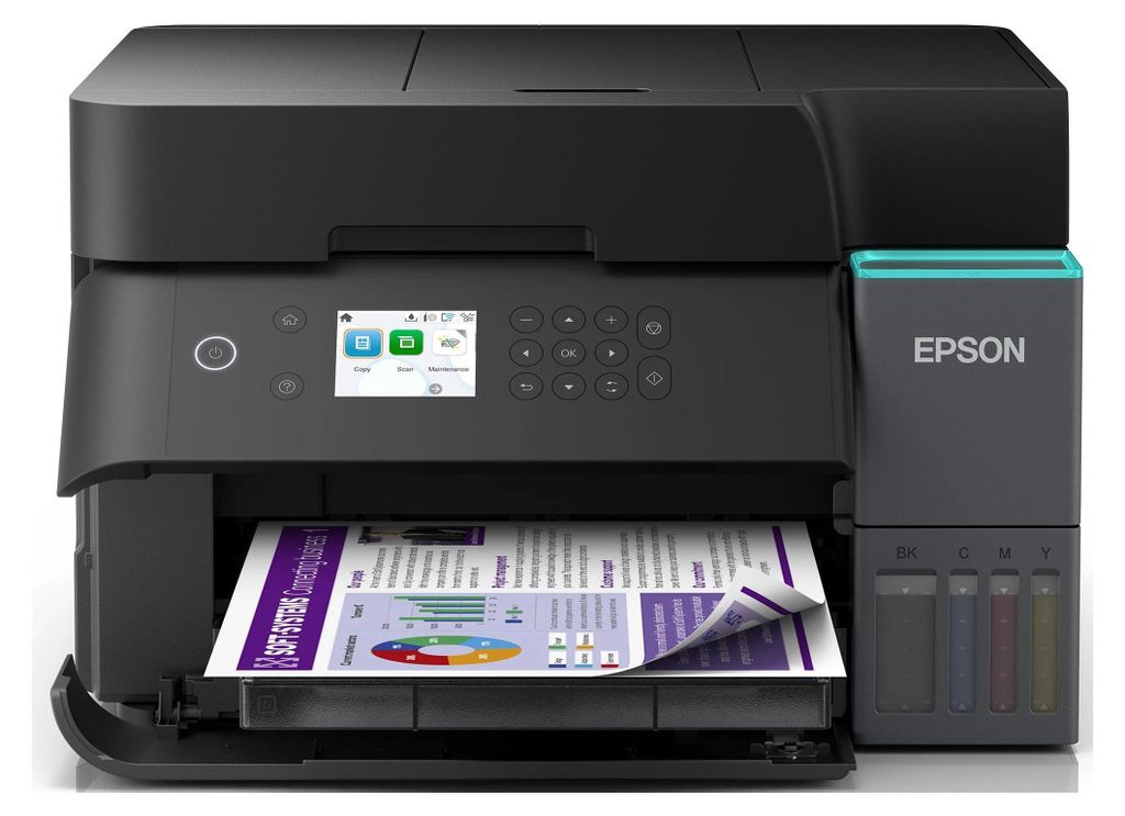 Epson EcoTank ET-3950 schwarz 4-Multifunktionsdrucker mit Produktbild 