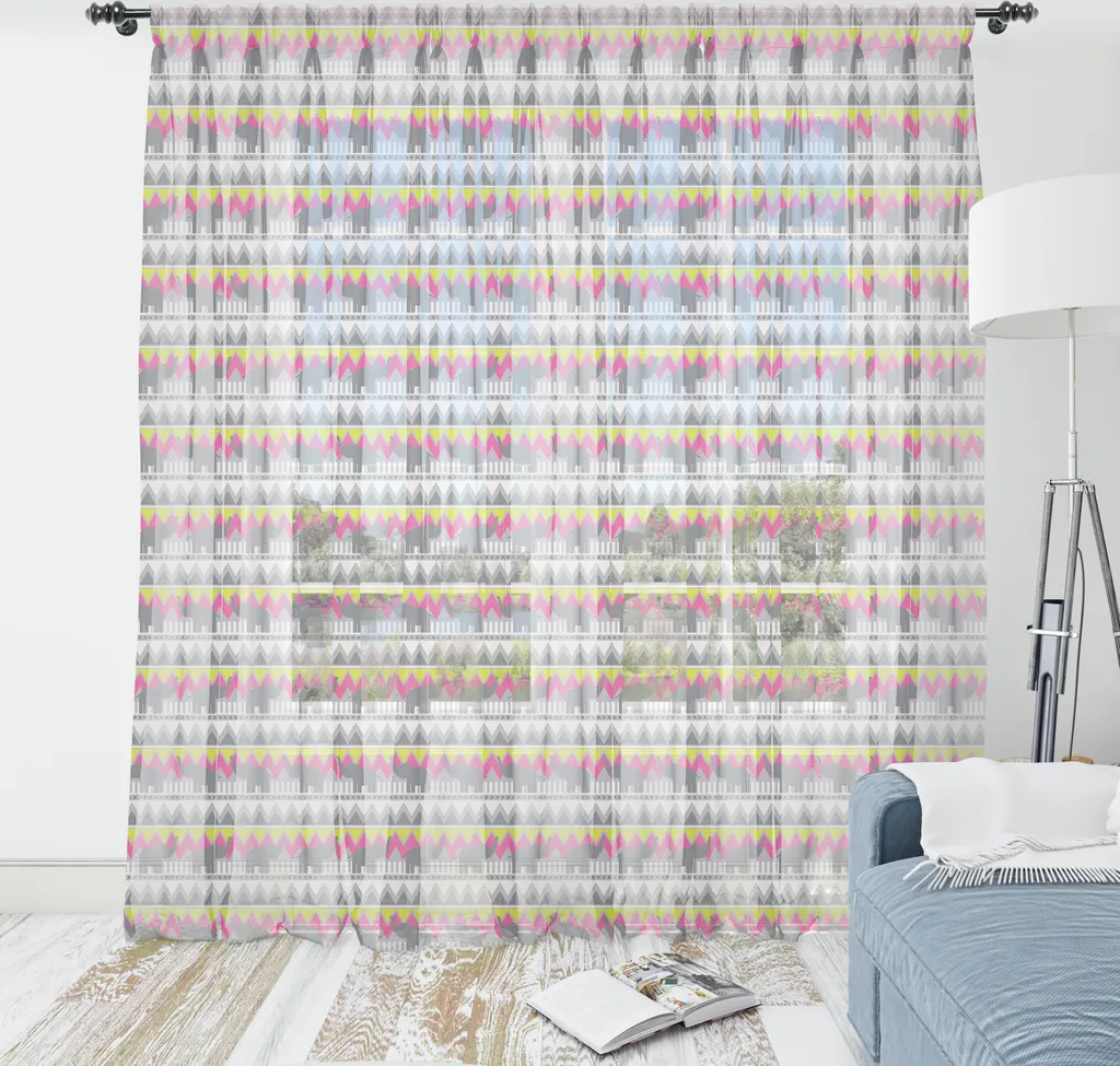 Arazzo Etnico Moderno ABAKUHAUS | Pattern Elefanti per Soggiorno