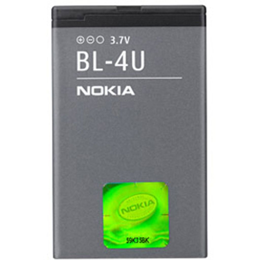 Nokia BL-4U, Akku, Grau, Lithium-Ion (Li-Ion), 1000 mAh, 3,7 V, Nokia 3120 Classic/5250/5330 Mobile TV Edition/5530 XpressMusic/5730 XpressMusic/66...