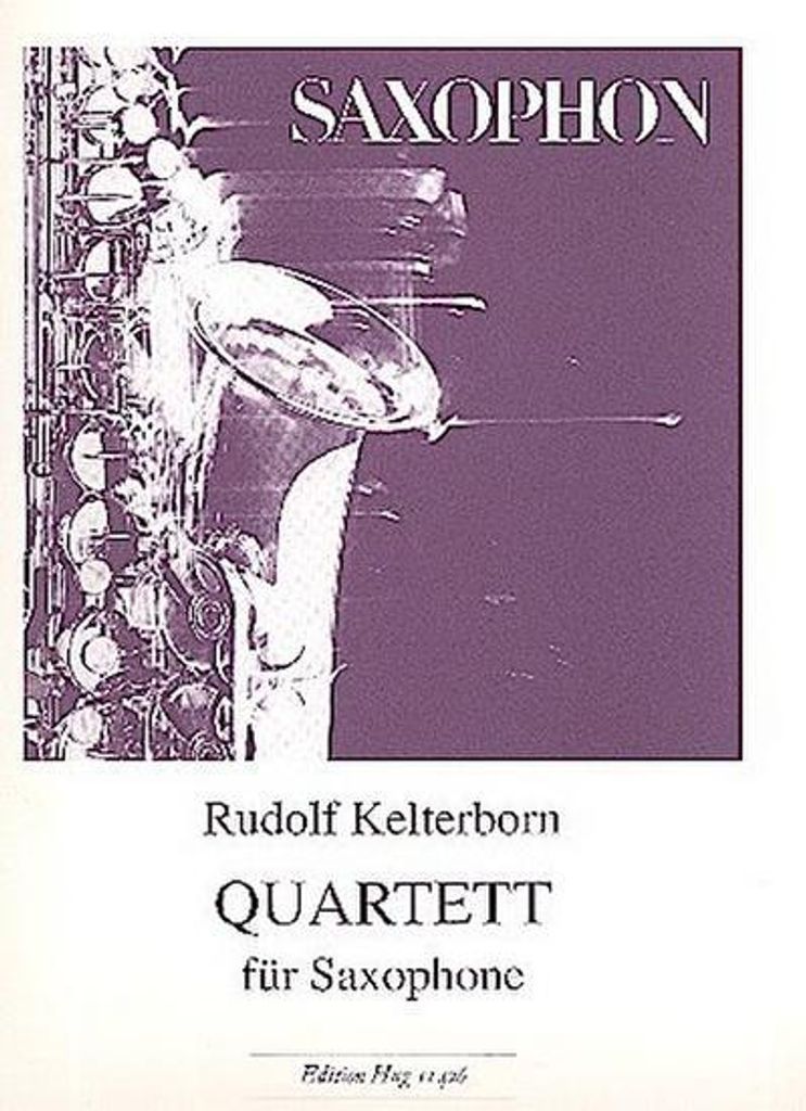 Quartett für Saxophone (AATB)Partitur und Stimmen