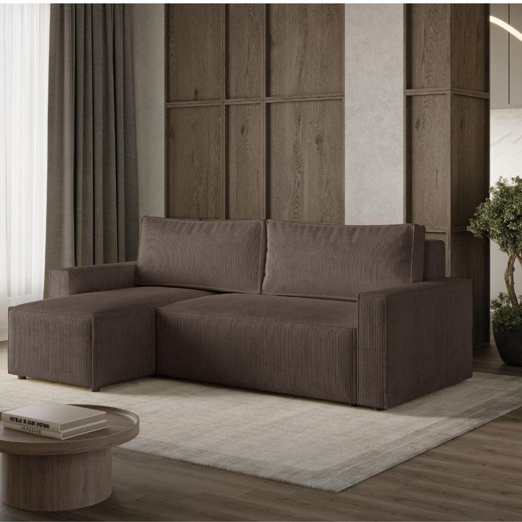 A sectional sofa in a living room setting.