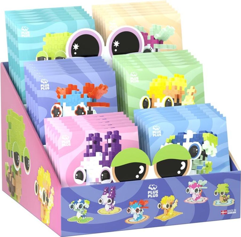 Plus Plus Plus-Plus Pet-Pakete Display 36 Stück (7516)
