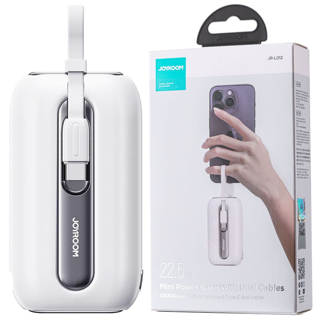 JOYROOM JR-L012, 10000 mAh, Lithium-Ion (Li-Ion), 22,5 W, Produktbild 