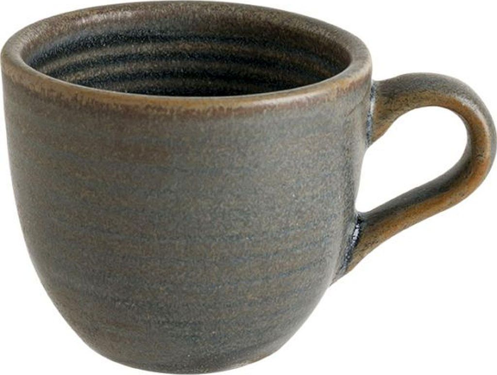 Hornfels Ripple Obertasse 10cl - 6 Stück