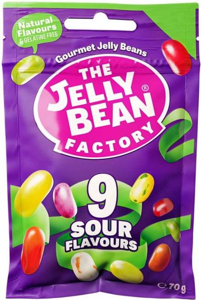 The Jelly Bean Factory Sour Mix 70g Beutel