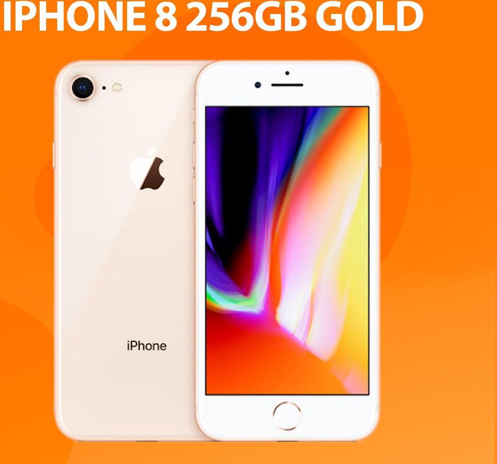 Apple iPhone 8, 256 GB, gold, MQ7E2ZD/A