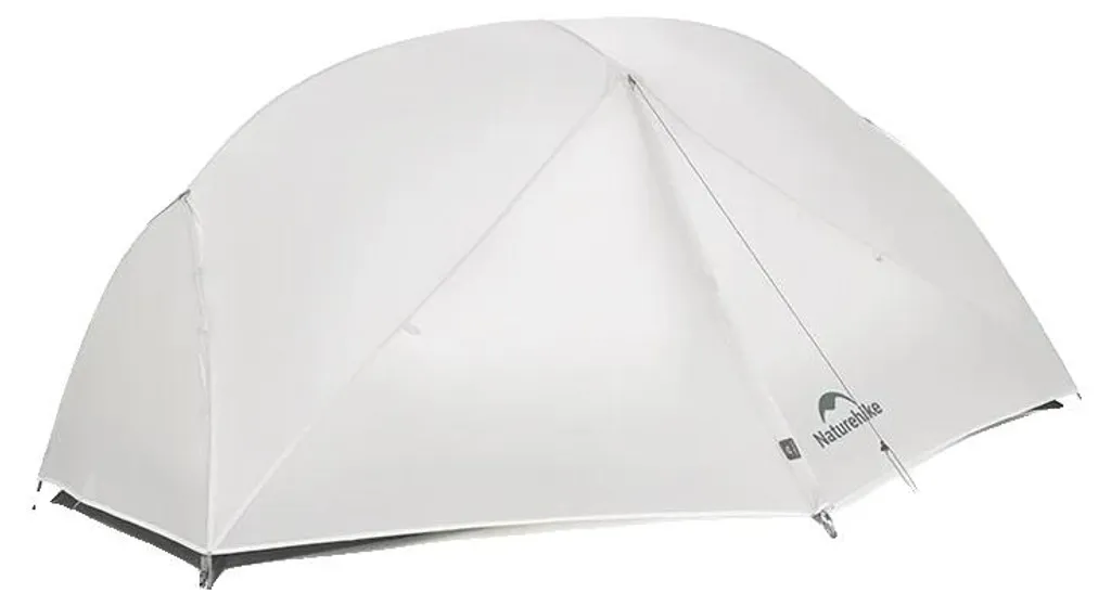 Tente 1P PRO-20D Gris avec double paroi étanche et structure nylon Ripstop