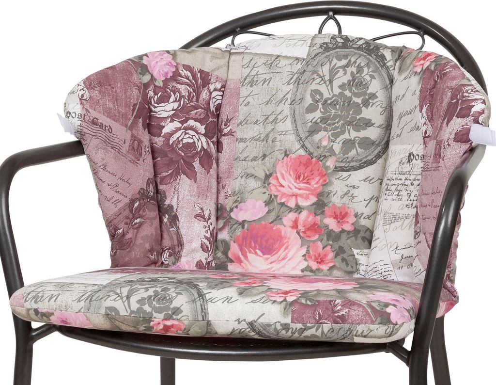 Auflage für Royal Garden MWH Sessel Elegance 0798 rosa-grau Produktbild 