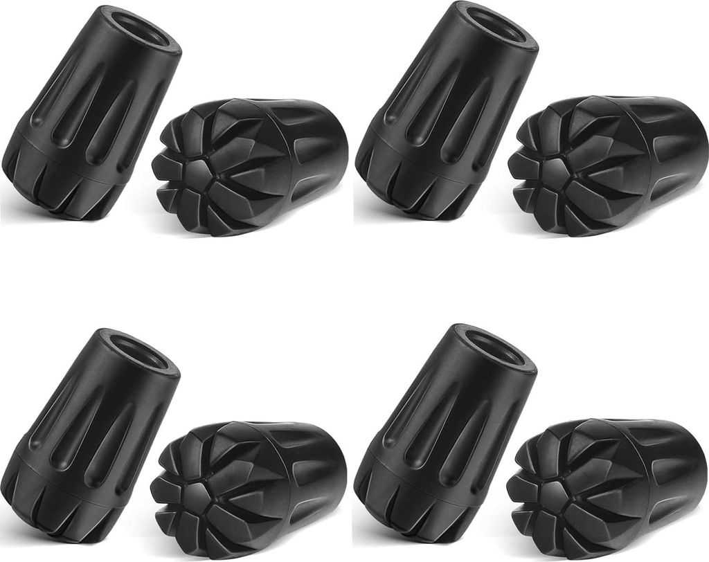 8 Stš¹ck Nordic Walking St?cke Gummipuffer Gummistopper fš¹r Walkingst?cke Walking St?cke Gummipuffer fš¹r Trekkingst?cke Ersatz Gummi Puffer...