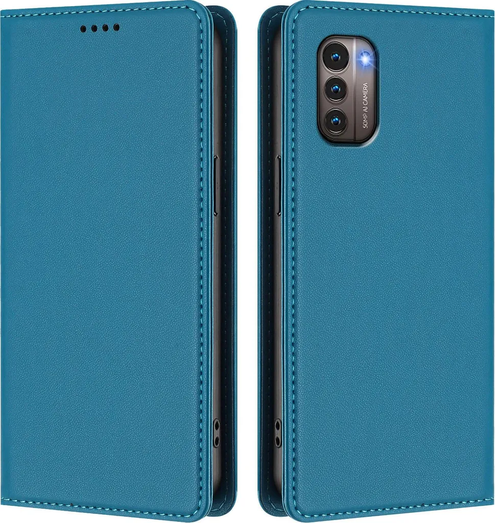 Cover Antiurto Nokia G21 G11: Protezione Integrale Libro Blu