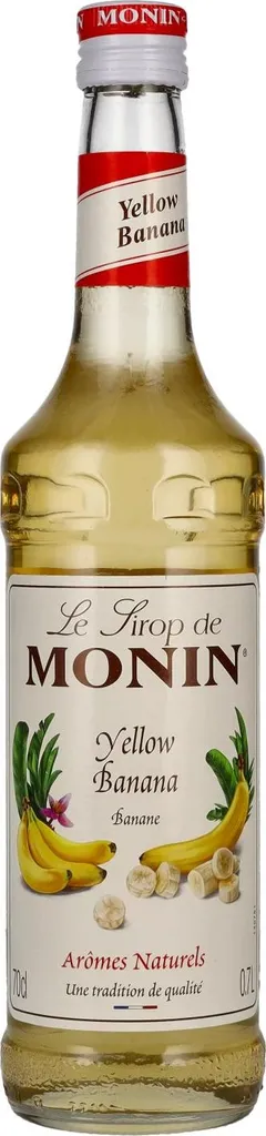 Le Sirop de Monin GELBE BANANE 0,7l