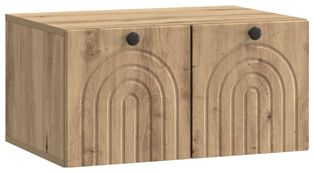 Wandmontierter TV-Schrank Artisan-Eiche 59,5 x 41 x 30 cm