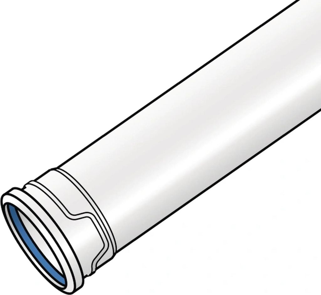 KE Kelit ASP110 PHONEX AS-PLUS Schallschutzrohr, DN75, Stange mit 1000mm, 1 Stk.