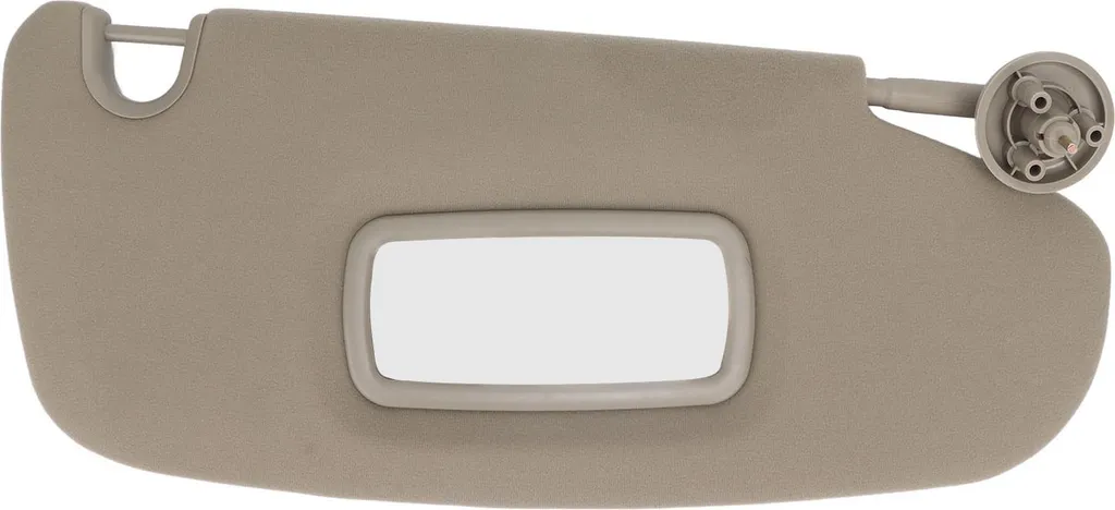 Pare-soleil Côté Passager Robuste 1CT18TL2AA pour DODGE RAM Gris