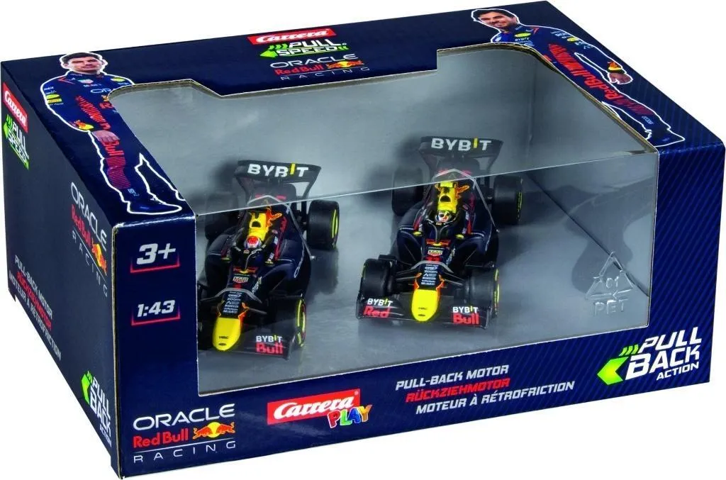 Carrera Double Action Red Bull - Voiture RC 2.4 GHz avec Batterie