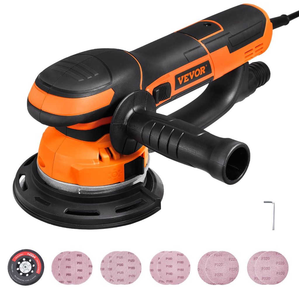 Excentrická leštička VEVOR, priemer 15,24 cm, dvojitá Obrázok produktu 