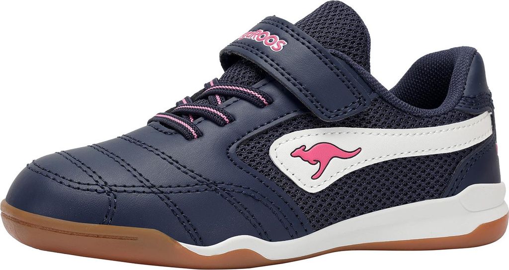 KangaRoos K-Braceyard EV Mädchen Klettschuh in Blau, Größe 35