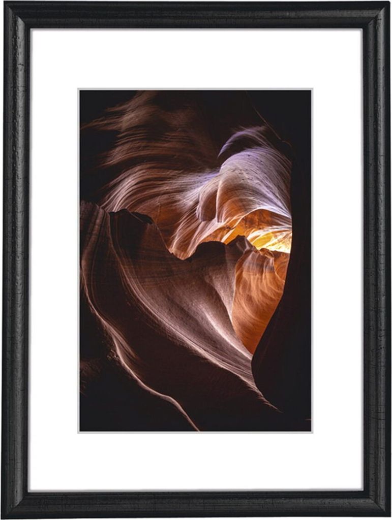 Hama -Rahmen Holz Phoenix, Schwarz, 15x20 cm