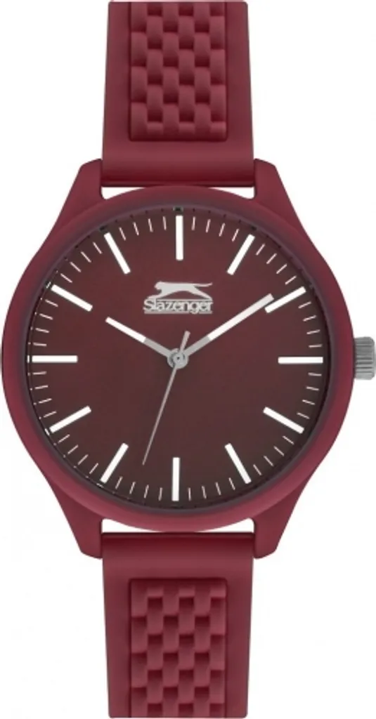 Montre analogique rouge Slazenger, montre bracelet pour fille