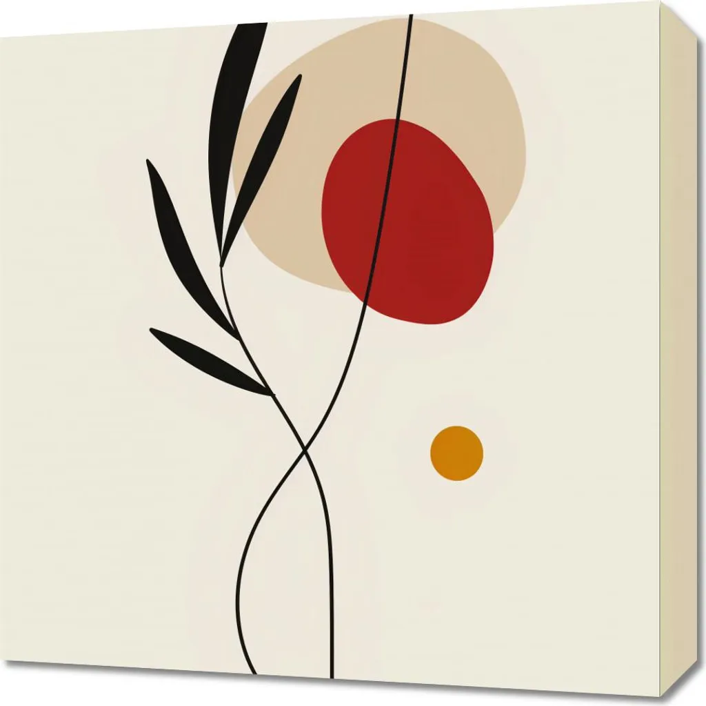 Acquista Quadro Essenza Przerysu 50x50 - Design Moderno Scontato