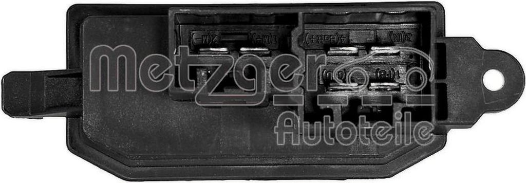 METZGER Regler Innenraumgebläse Gebläsewiderstand 0917792 für FORD Transit Custom V362 Kastenwagen (FY, FZ)