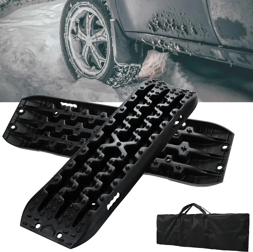 Évitez le patinage neige avec ce tapis antidérapant de démarrage 2x - 2