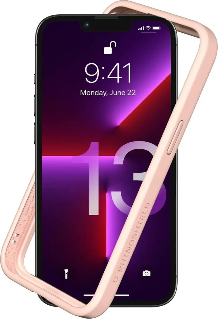 Coque MagSafe Mod NX RhinoShield iPhone 13 Pro - Ultra Résistante et Rose - 3