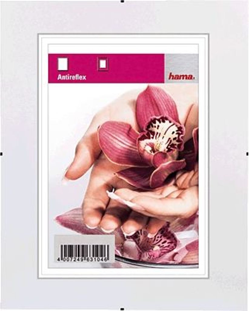 Hama Frameless Picture Holder Clip-Fix - Fotohalter - 4x6 Produktbild 