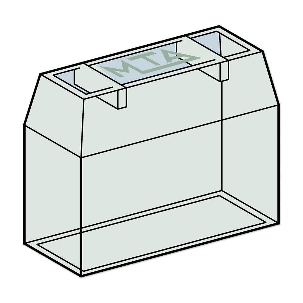 Deckel | MTA | für UniVAL Sicherungshalter | transparent Produktbild 