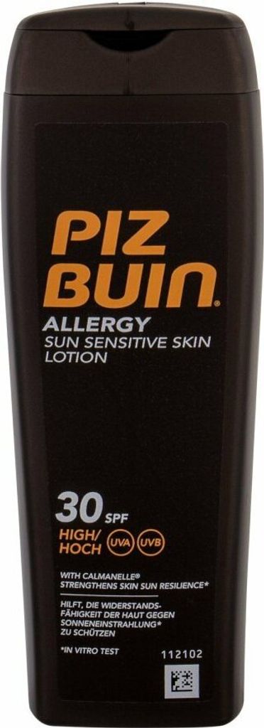 Piz Buin Lozione antiallergica Spf30 Alta 200ml Immagine del prodotto 