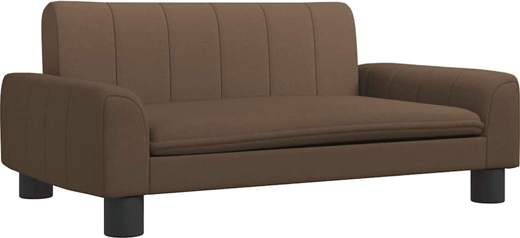 vidaXL Hundebett Braun 70x45x30 cm Stoff