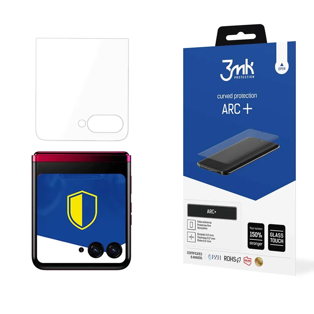3mk Arc+ per Motorola Razr+ 2023 | Pellicola Display Frontale HD - 13