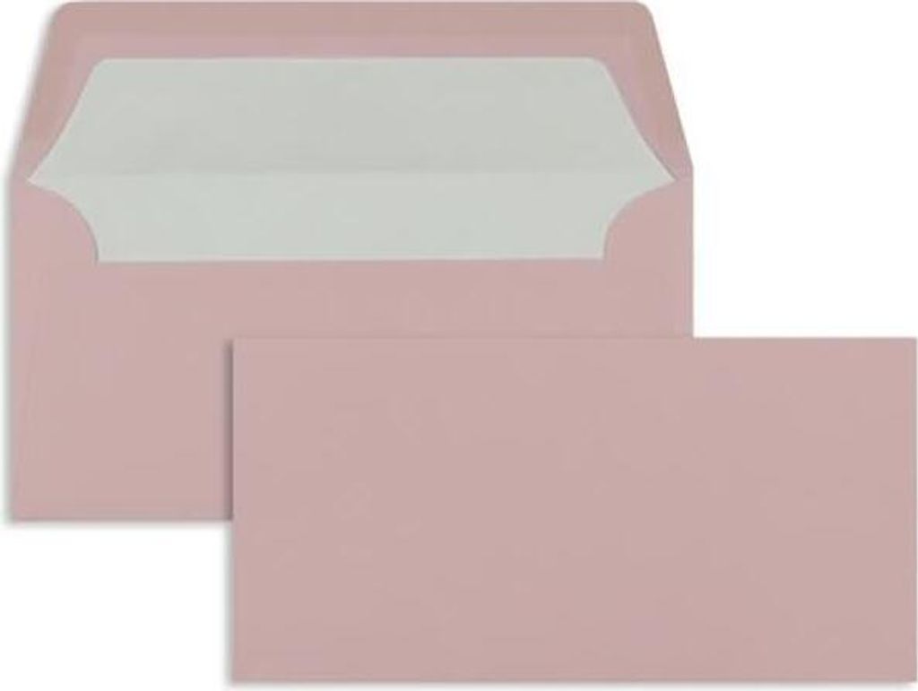 Briefumschläge DINlang 100g/qm gummiert VE=100 Stück Produktbild 