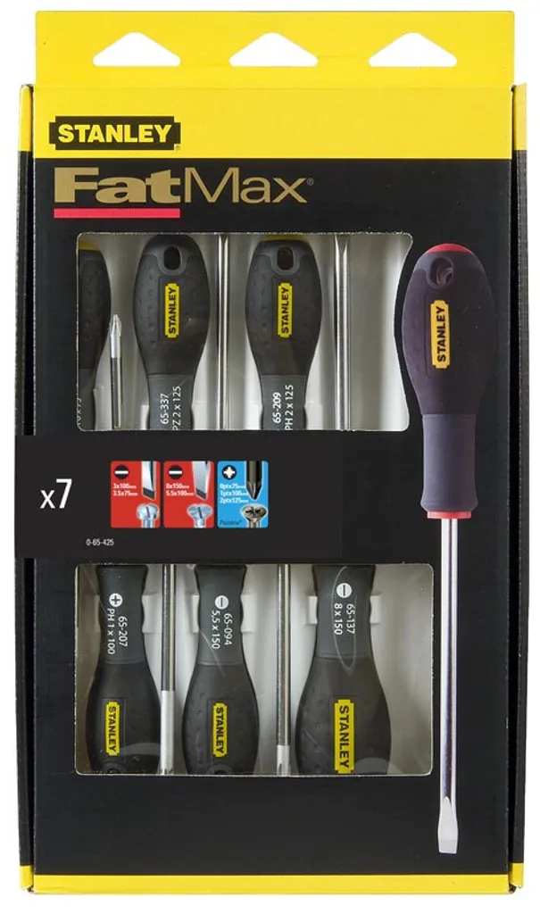 Stanley FatMax 7 Giraviti: Il Set Indistruttibile per il Cantiere